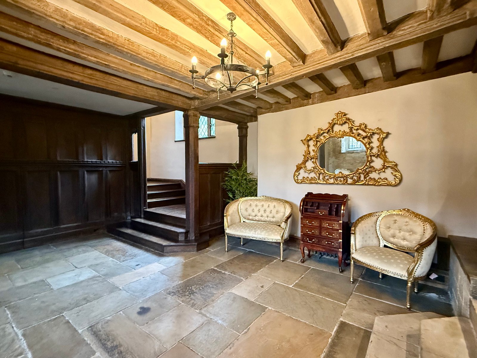 Hall at The Homestall Manor