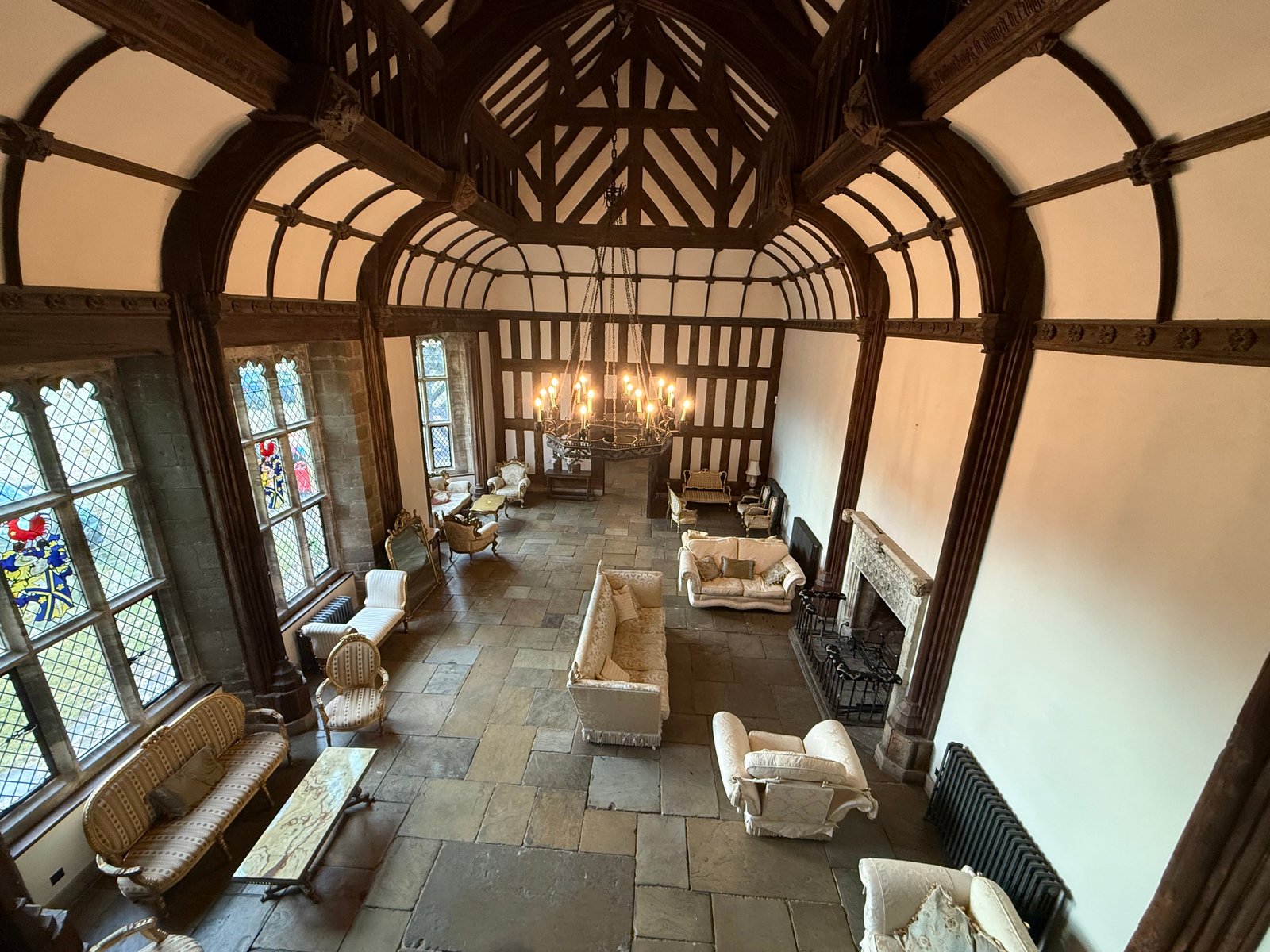 Hall at The Homestall Manor