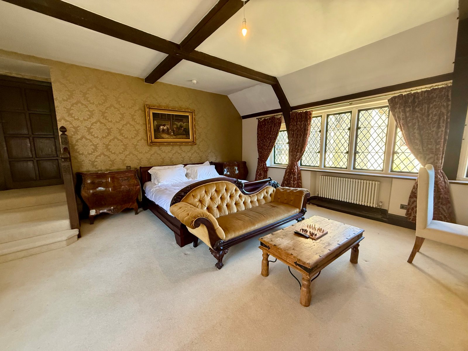 Manor Suite, room 121, at The Homestall Manor